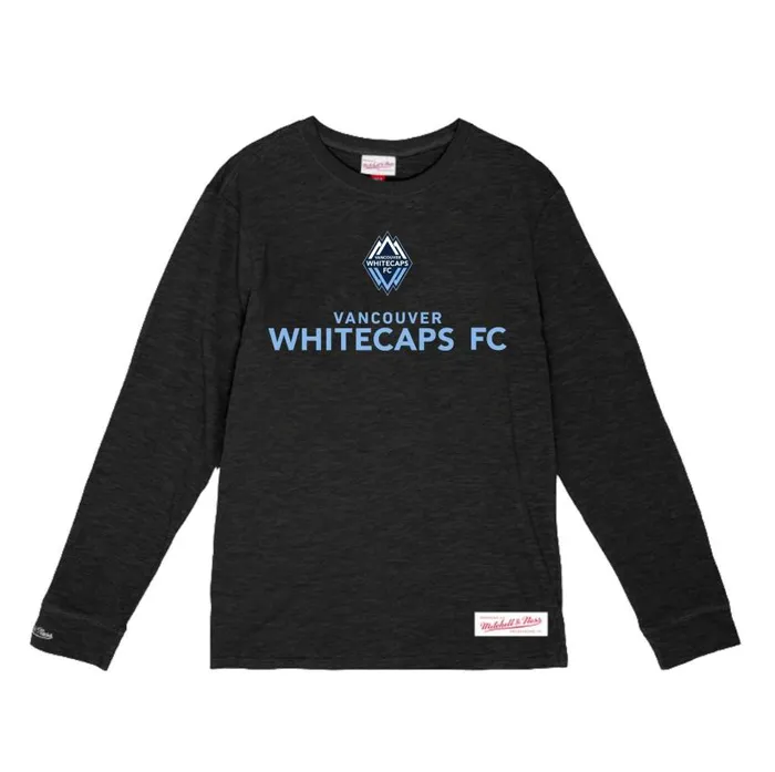 Mitchell and Ness Starter Slub LS Vancouver Whitecaps FC Men TShirts and Tops