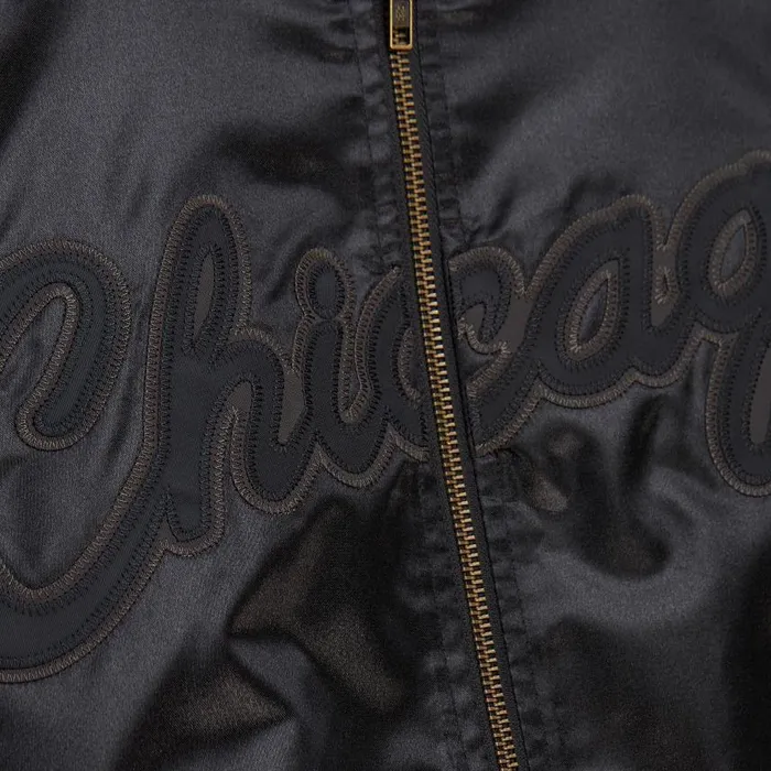 Mitchell and Ness Stateside Pastel Bomber Jacket Chicago Bulls Men Jackets and Outerwear