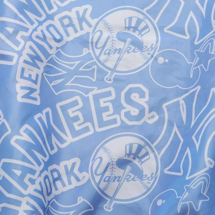 Mitchell and Ness Stateside Pastel Bomber Jacket New York Yankees Men Jackets and Outerwear Mitchell and Ness Stateside Pastel Bomber Jacket New York Yankees Men Jackets and Outerwear