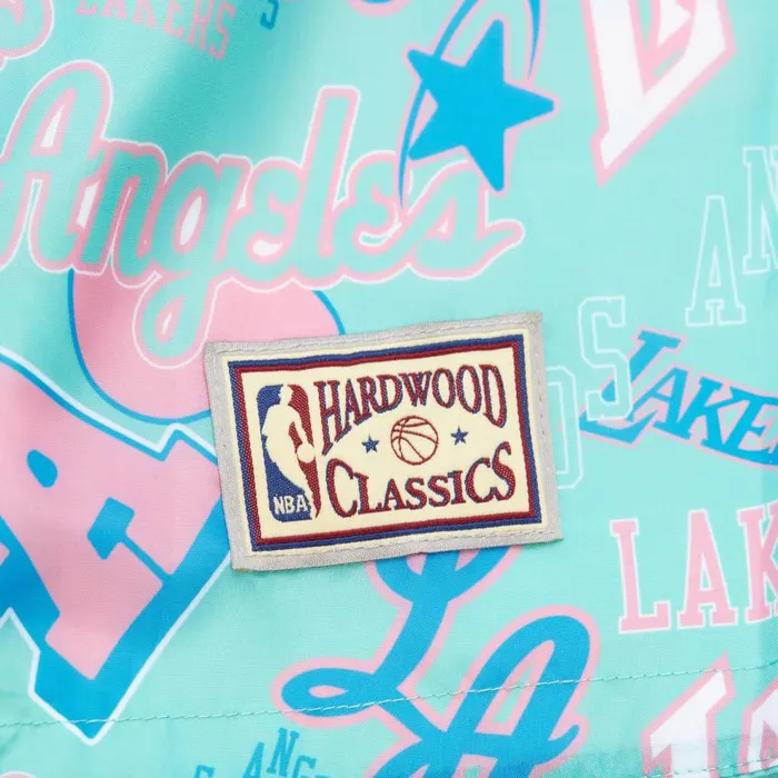 Mitchell and Ness Stateside Pastel Reversible Shorts Los Angeles Lakers Men Shorts Mitchell and Ness Stateside Pastel Reversible Shorts Los Angeles Lakers Men Shorts