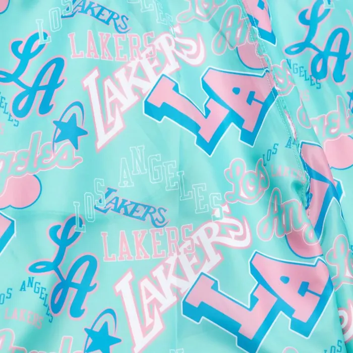 Mitchell and Ness Stateside Pastel Reversible Shorts Los Angeles Lakers Men Shorts Mitchell and Ness Stateside Pastel Reversible Shorts Los Angeles Lakers Men Shorts