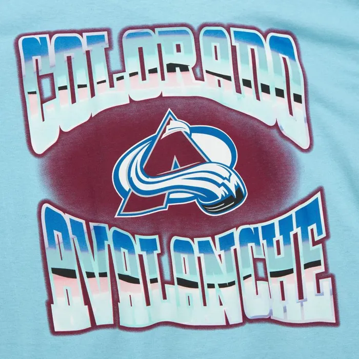 Mitchell and Ness Stateside Pastel SS Tee Colorado Avalanche Men TShirts and Tops Mitchell and Ness Stateside Pastel SS Tee Colorado Avalanche Men TShirts and Tops