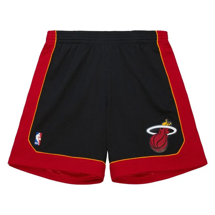 Mitchell and Ness Swingman Miami Heat Black 201213 Shorts Men Shorts