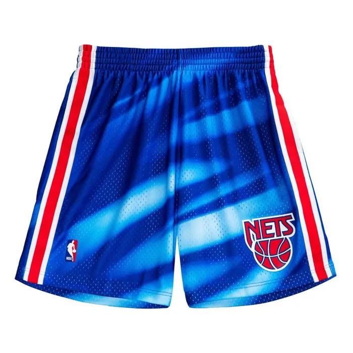 Mitchell and Ness Swingman Shorts New Jersey Nets 199091 Men Shorts
