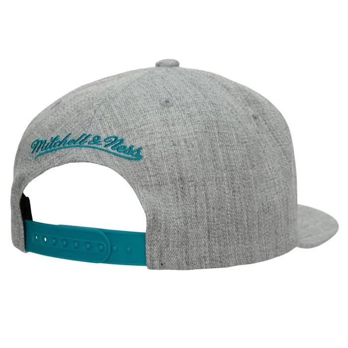 Mitchell and Ness Team Heather 20 Snapback HWC Charlotte Hornets Men Hats and Headwear Mitchell and Ness Team Heather 20 Snapback HWC Charlotte Hornets Men Hats and Headwear