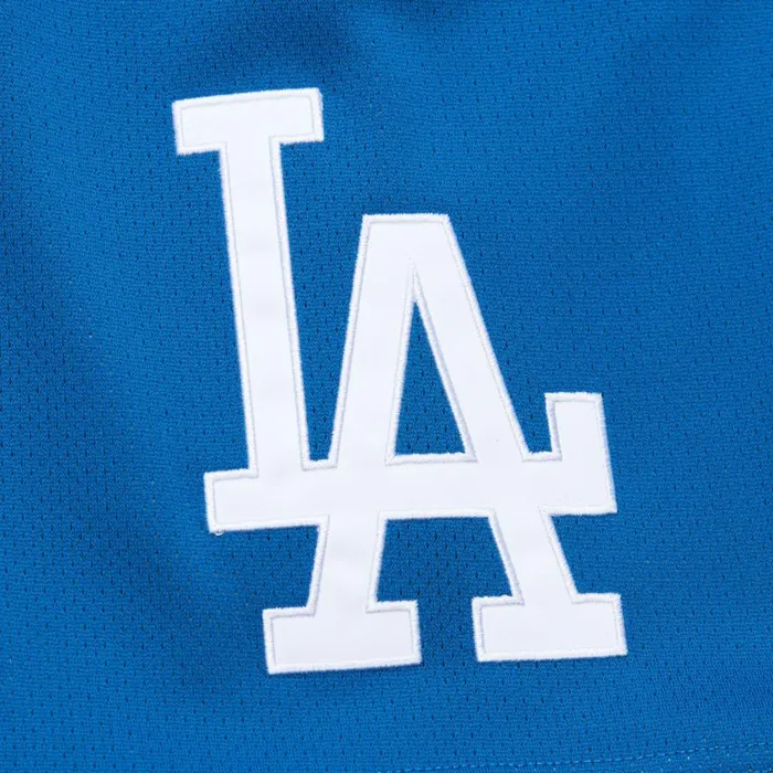 Mitchell and Ness Team OG 20 Fashion Shorts 7034 Current Logo Los Angeles Dodgers Men Shorts