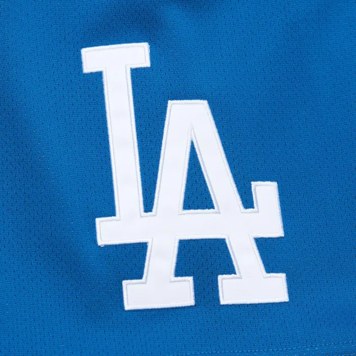 Mitchell and Ness Team OG 20 Fashion Shorts 7034 Current Logo Los Angeles Dodgers Men Shorts