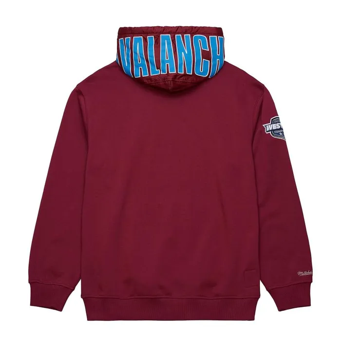 Mitchell and Ness Team OG 20 Fleece Hoodie Current Logo Colorado Avalanche Men Hoodies and Sweatshirts Mitchell and Ness Team OG 20 Fleece Hoodie Current Logo Colorado Avalanche Men Hoodies and Sweatshirts