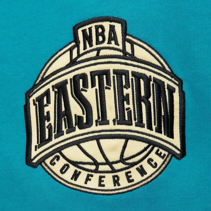 Mitchell and Ness Team OG 20 Fleece Hoodie Vintage Logo Charlotte Hornets Men Hoodies and Sweatshirts