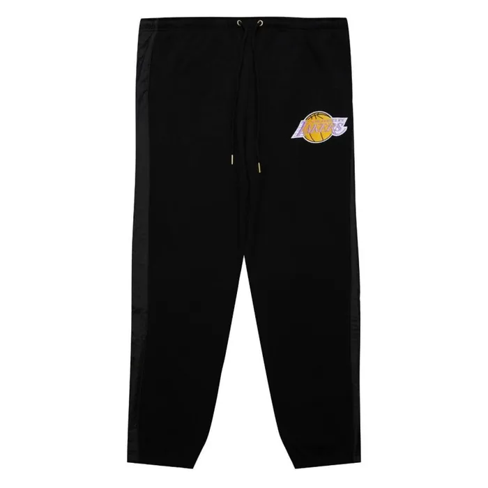 Mitchell and Ness Team OG 20 Fleece Pants Vintage Logo Los Angeles Lakers Men Pants