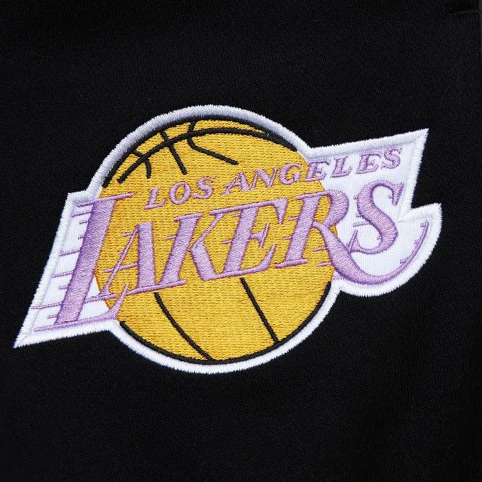 Mitchell and Ness Team OG 20 Fleece Pants Vintage Logo Los Angeles Lakers Men Pants