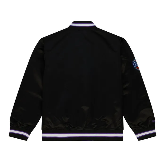 Mitchell and Ness Team OG 20 Lightweight Satin Jacket Toronto Raptors Men Jackets and Outerwear Mitchell and Ness Team OG 20 Lightweight Satin Jacket Toronto Raptors Men Jackets and Outerwear