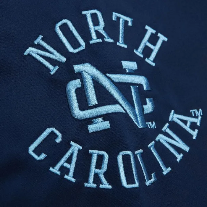 Mitchell and Ness Team OG 20 Lightweight Satin Jacket University Of North Carolina Men Jackets and Outerwear Mitchell and Ness Team OG 20 Lightweight Satin Jacket University Of North Carolina Men Jackets and Outerwear