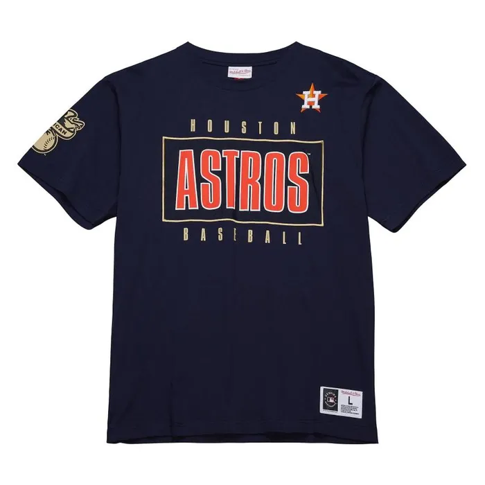 Mitchell and Ness Team OG 20 Premium SS Tee Current Logo Houston Astros Men TShirts and Tops Mitchell and Ness Team OG 20 Premium SS Tee Current Logo Houston Astros Men TShirts and Tops