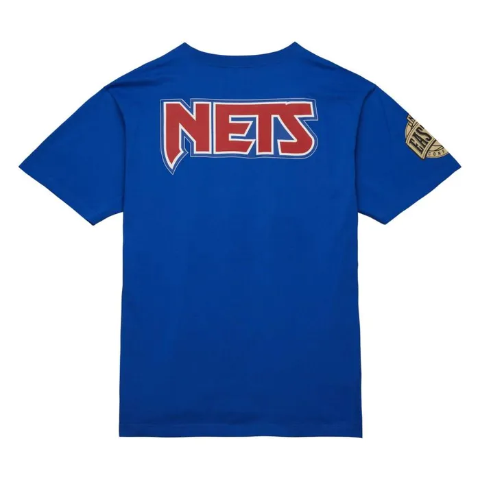 Mitchell and Ness Team OG 20 Premium SS Tee Vintage Logo New Jersey Nets Men TShirts and Tops Mitchell and Ness Team OG 20 Premium SS Tee Vintage Logo New Jersey Nets Men TShirts and Tops