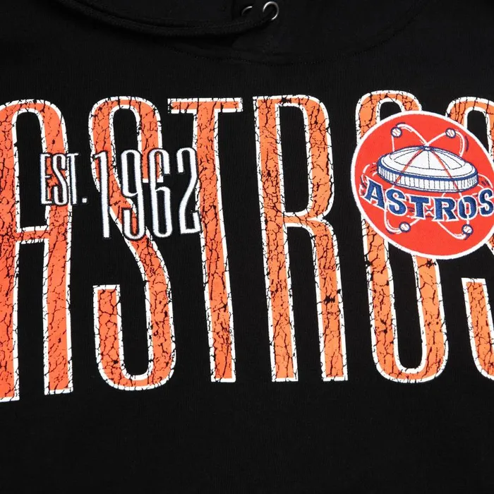 Mitchell and Ness Team OG Fleece 20 Houston Astros Men Hoodies and Sweatshirts