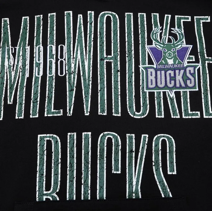 Mitchell and Ness Team OG Fleece 20 Milwaukee Bucks Men Hoodies and Sweatshirts Mitchell and Ness Team OG Fleece 20 Milwaukee Bucks Men Hoodies and Sweatshirts