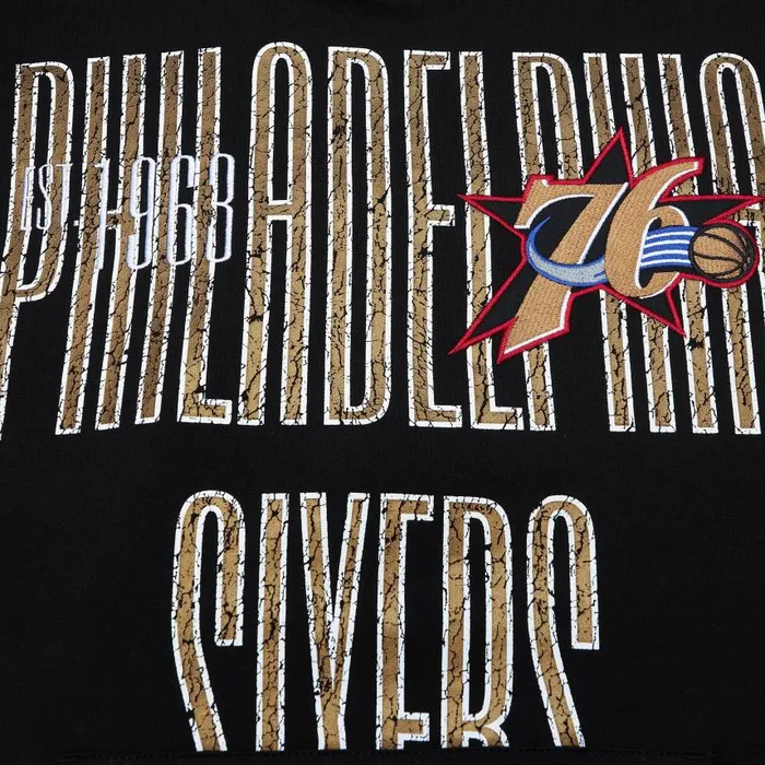 Mitchell and Ness Team OG Fleece 20 Philadelphia 76ers Men Hoodies and Sweatshirts Mitchell and Ness Team OG Fleece 20 Philadelphia 76ers Men Hoodies and Sweatshirts