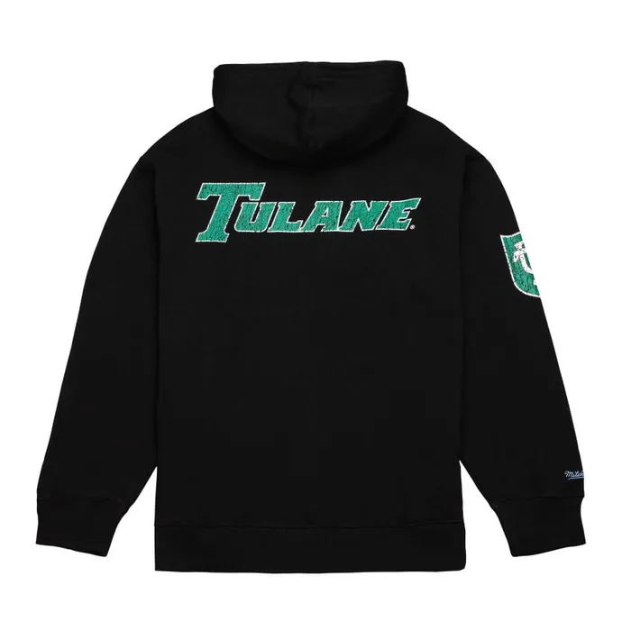 Mitchell and Ness Team OG Fleece Hoodie Tulane University Men Hoodies and Sweatshirts Mitchell and Ness Team OG Fleece Hoodie Tulane University Men Hoodies and Sweatshirts