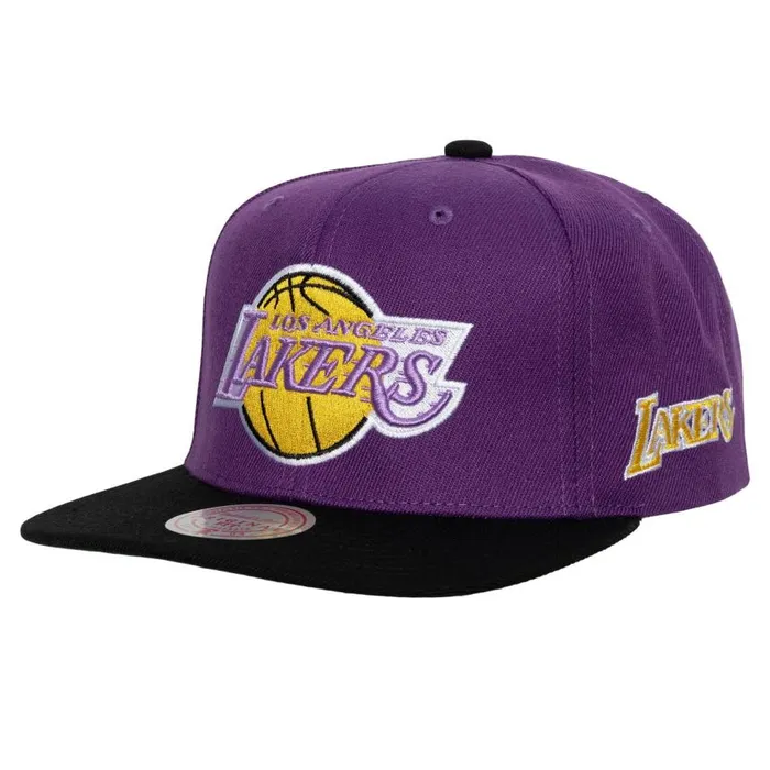 Mitchell and Ness Team Origins Snapback HWC Los Angeles Lakers Men Hats and Headwear Mitchell and Ness Team Origins Snapback HWC Los Angeles Lakers Men Hats and Headwear