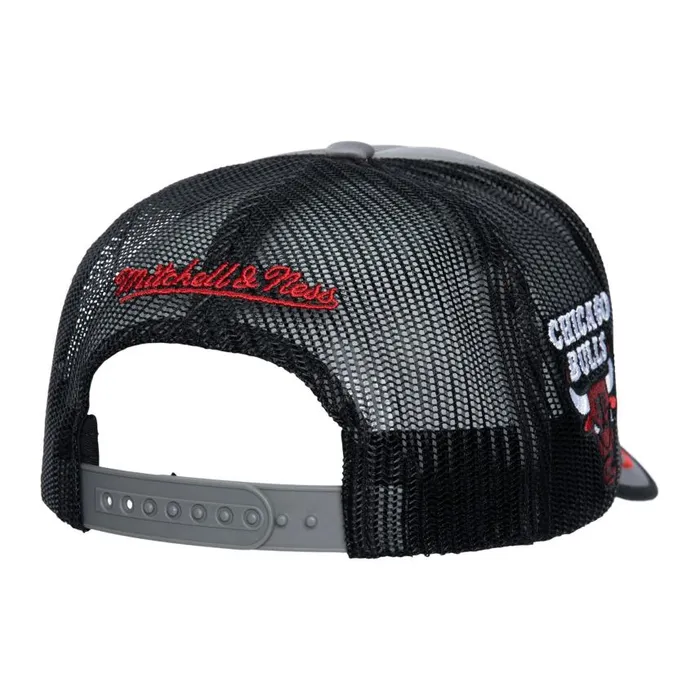 Mitchell and Ness Team Royalty Trucker Chicago Bulls Men Hats and Headwear Mitchell and Ness Team Royalty Trucker Chicago Bulls Men Hats and Headwear