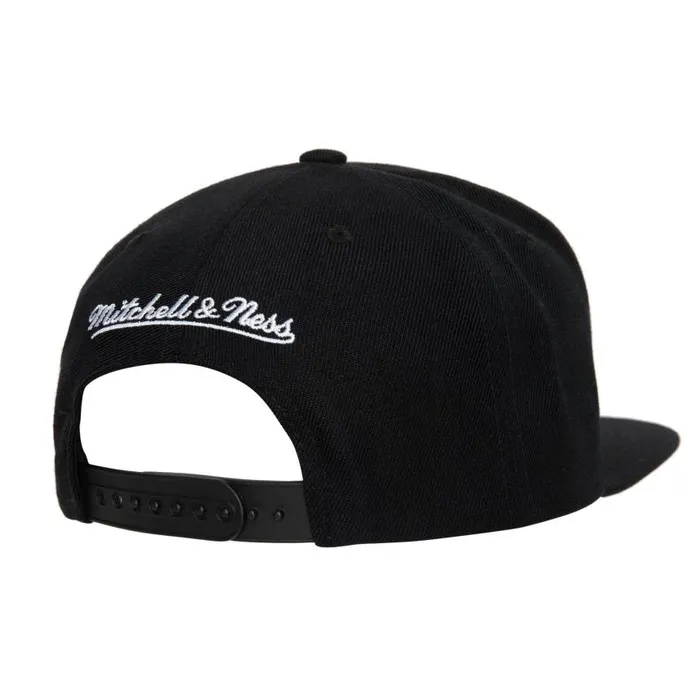 Mitchell and Ness Team Script 20 Snapback New York Knicks Men Hats and Headwear