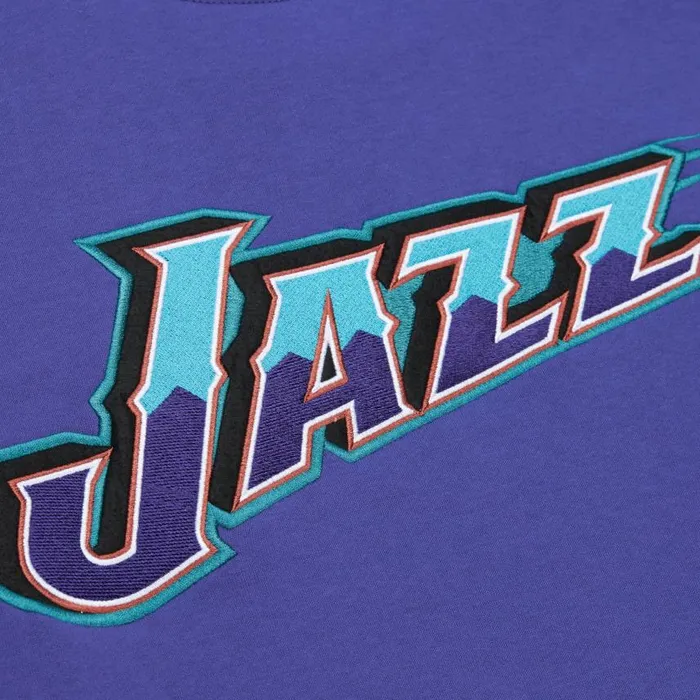 Mitchell and Ness There And Back Fleece Crew Utah Jazz Men Hoodies and Sweatshirts Mitchell and Ness There And Back Fleece Crew Utah Jazz Men Hoodies and Sweatshirts