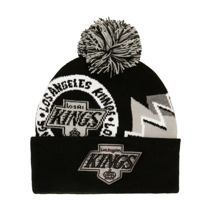 Mitchell and Ness Those Days Knit Vntg Los Angeles Kings Men Hats and Headwear