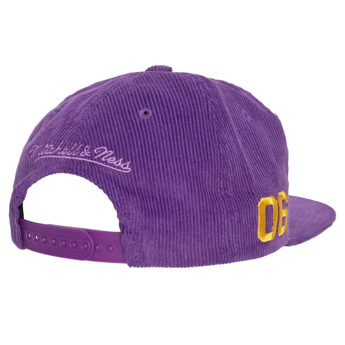 Mitchell and Ness Towns Bodega Snapback Los Angeles Lakers Men Hats and Headwear Mitchell and Ness Towns Bodega Snapback Los Angeles Lakers Men Hats and Headwear