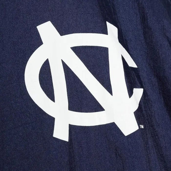 Mitchell and Ness Undeniable Full Zip Windbreaker University Of North Carolina Men Jackets and Outerwear Mitchell and Ness Undeniable Full Zip Windbreaker University Of North Carolina Men Jackets and Outerwear