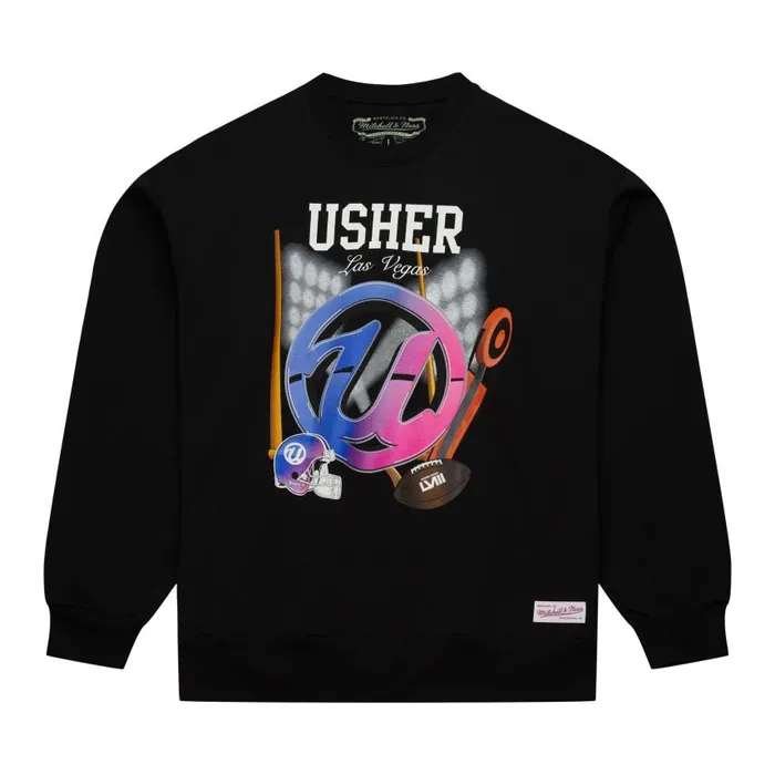 Mitchell and Ness Usher Crew Men Hoodies and Sweatshirts