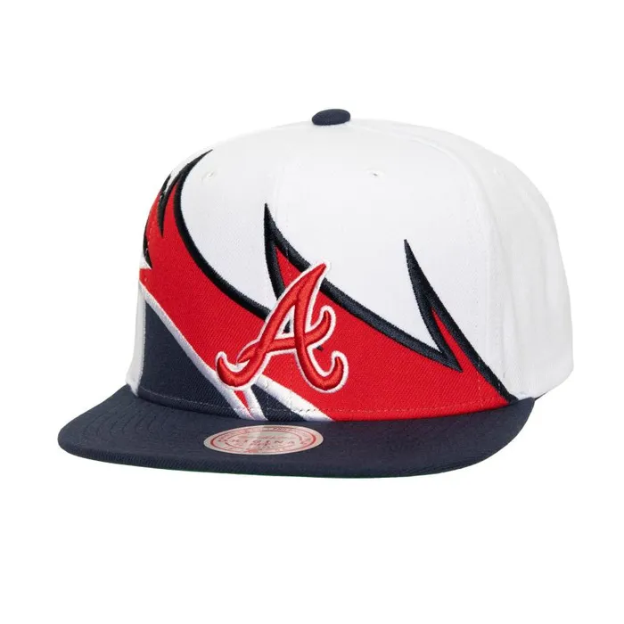 Mitchell and Ness Waverunner Snapback Atlanta Braves Men Hats and Headwear