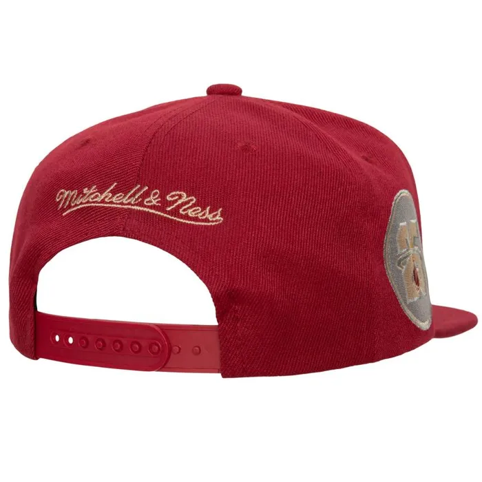 Mitchell and Ness With Love Snapback HWC Miami Heat Men Hats and Headwear Mitchell and Ness With Love Snapback HWC Miami Heat Men Hats and Headwear