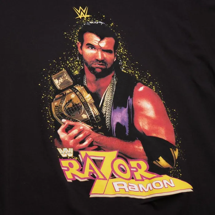 Mitchell and Ness WM Legends Tee Wrestlemania Razor Ramon Men TShirts and Tops