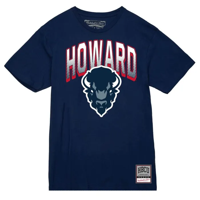 Mitchell and Ness Women039s Halftime Tee Howard University Women TShirts and Tops