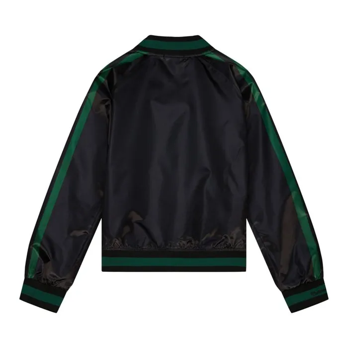 Mitchell and Ness Women039s Raglan Satin Jacket Green Bay Packers Women Jackets and Outerwear Mitchell and Ness Women039s Raglan Satin Jacket Green Bay Packers Women Jackets and Outerwear