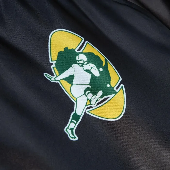 Mitchell and Ness Women039s Raglan Satin Jacket Green Bay Packers Women Jackets and Outerwear Mitchell and Ness Women039s Raglan Satin Jacket Green Bay Packers Women Jackets and Outerwear
