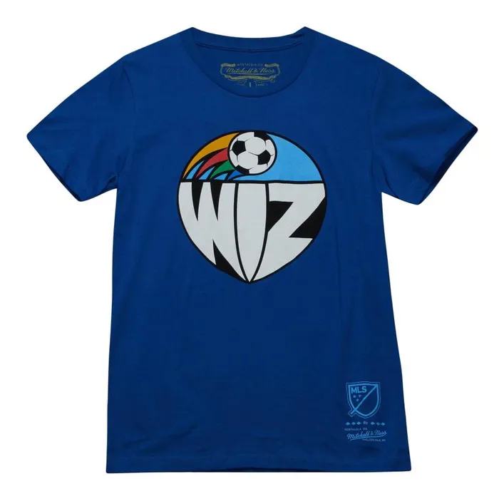 Mitchell and Ness Womens Classic Since 03996 Tee Kansas City Wiz Women TShirts and Tops