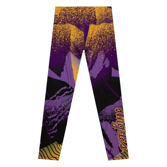 Mitchell and Ness Womens Leggings Los Angeles Lakers Women Pants Mitchell and Ness Womens Leggings Los Angeles Lakers Women Pants