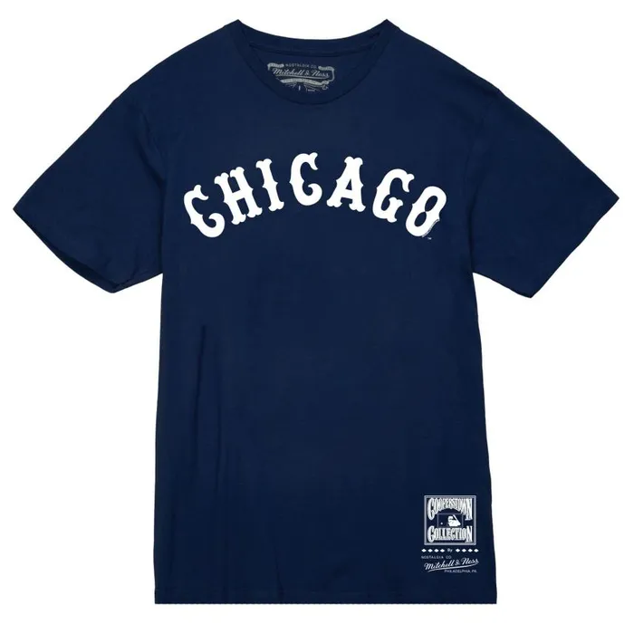 Mitchell and Ness Wordmark 2 Tee Chicago White Sox Men TShirts and Tops