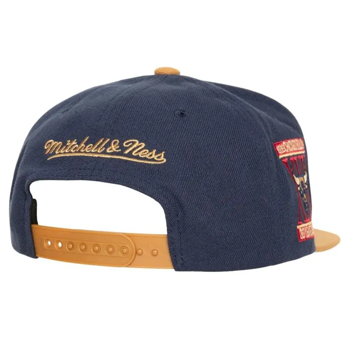 Mitchell and Ness Work It Snapback Chicago Bulls Men Hats and Headwear Mitchell and Ness Work It Snapback Chicago Bulls Men Hats and Headwear