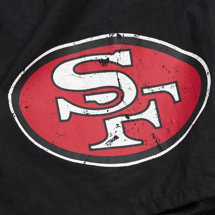 Mitchell and Ness Woven Shorts Vintage Logo San Francisco 49ers Men Shorts Mitchell and Ness Woven Shorts Vintage Logo San Francisco 49ers Men Shorts