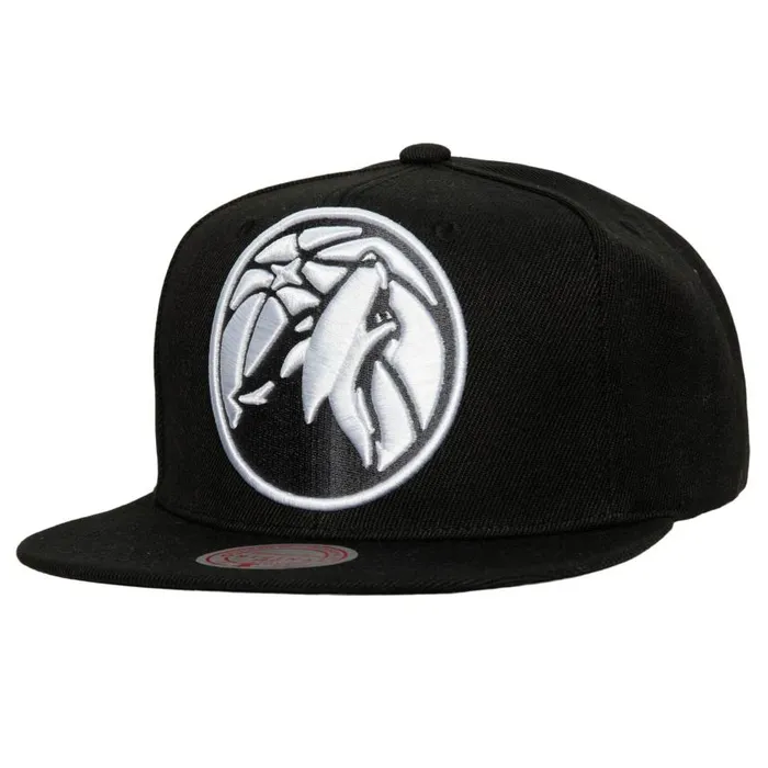 Mitchell and Ness XL BWG Snapback Minnesota Timberwolves Men Hats and Headwear Mitchell and Ness XL BWG Snapback Minnesota Timberwolves Men Hats and Headwear