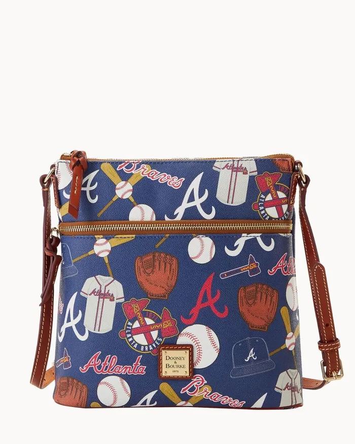 MLB Braves Crossbody Braves Women Dooney and Bourke Crossbodies