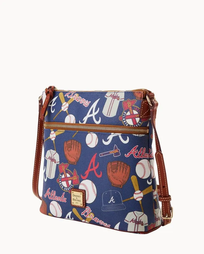 MLB Braves Crossbody Braves Women Dooney and Bourke Crossbodies