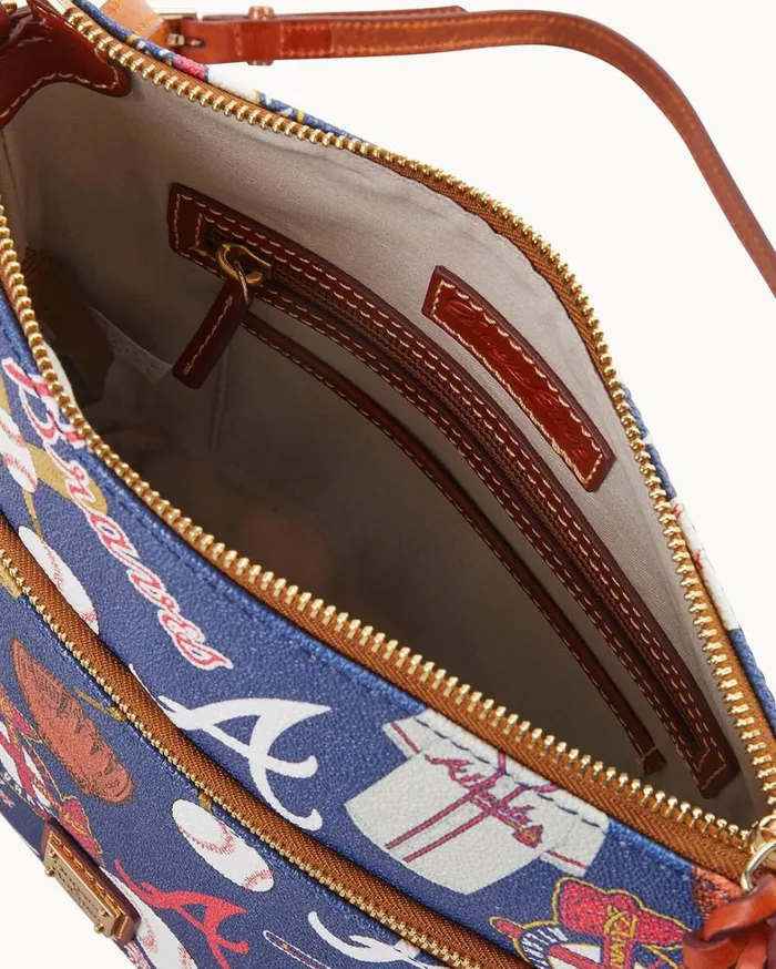 MLB Braves Crossbody Braves Women Dooney and Bourke Crossbodies