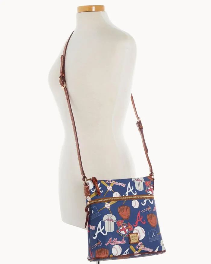 MLB Braves Crossbody Braves Women Dooney and Bourke Crossbodies