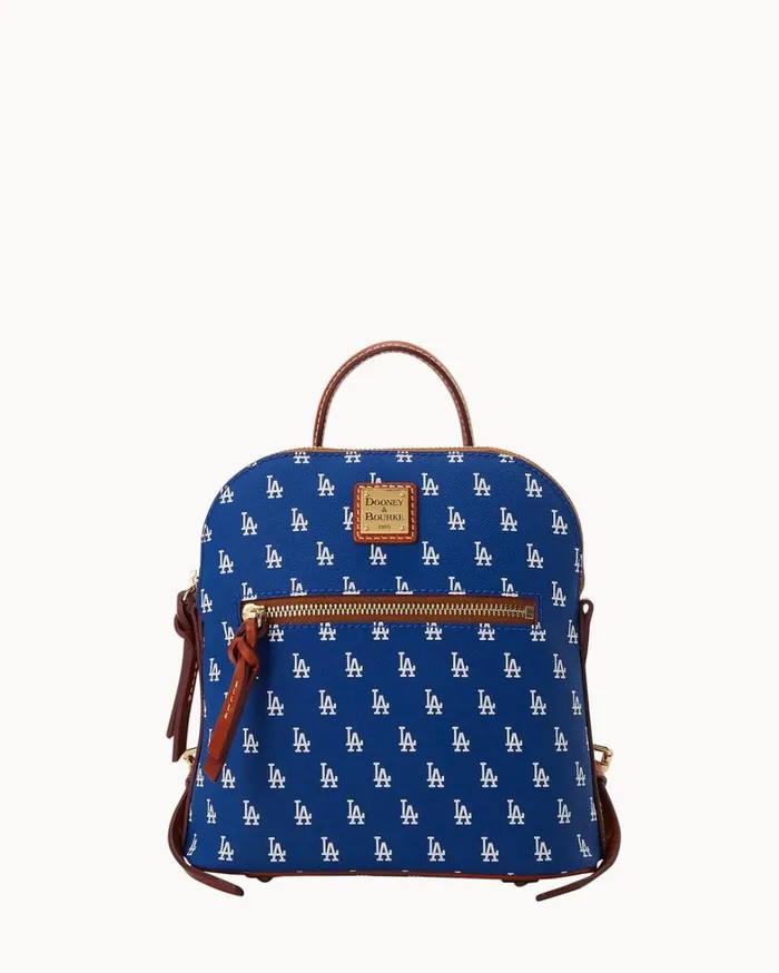 MLB Dodgers Small Backpack Dodgers Women Dooney and Bourke Backpacks