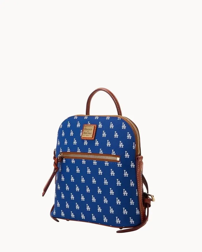 MLB Dodgers Small Backpack Dodgers Women Dooney and Bourke Backpacks