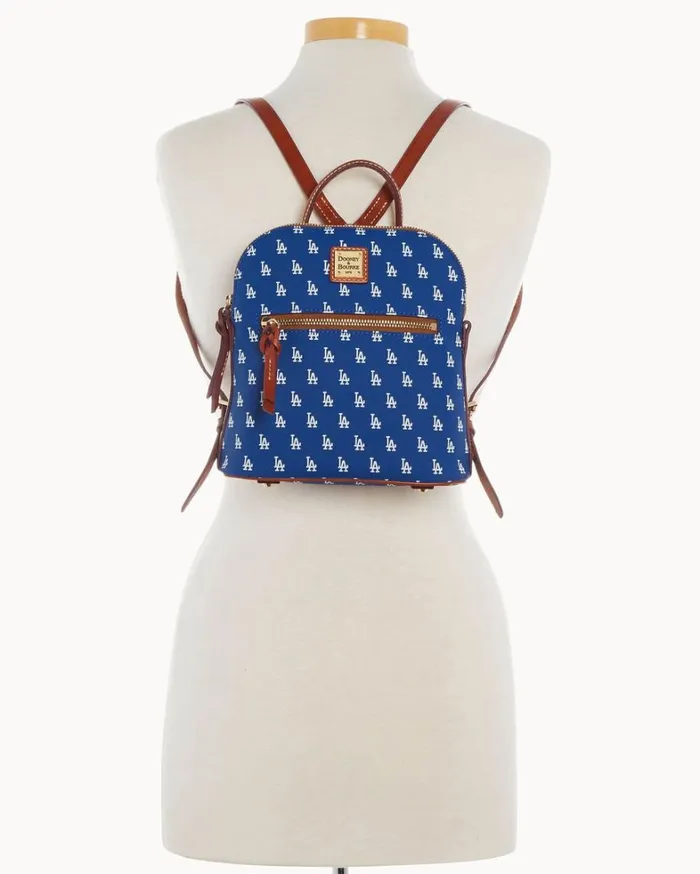 MLB Dodgers Small Backpack Dodgers Women Dooney and Bourke Backpacks